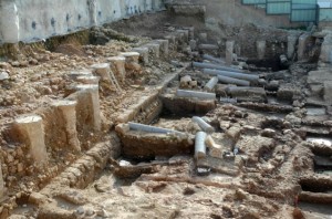 Une vue du bien-fonds 1370 qui englobe les vestiges de l’hippodrome romain©OLJ